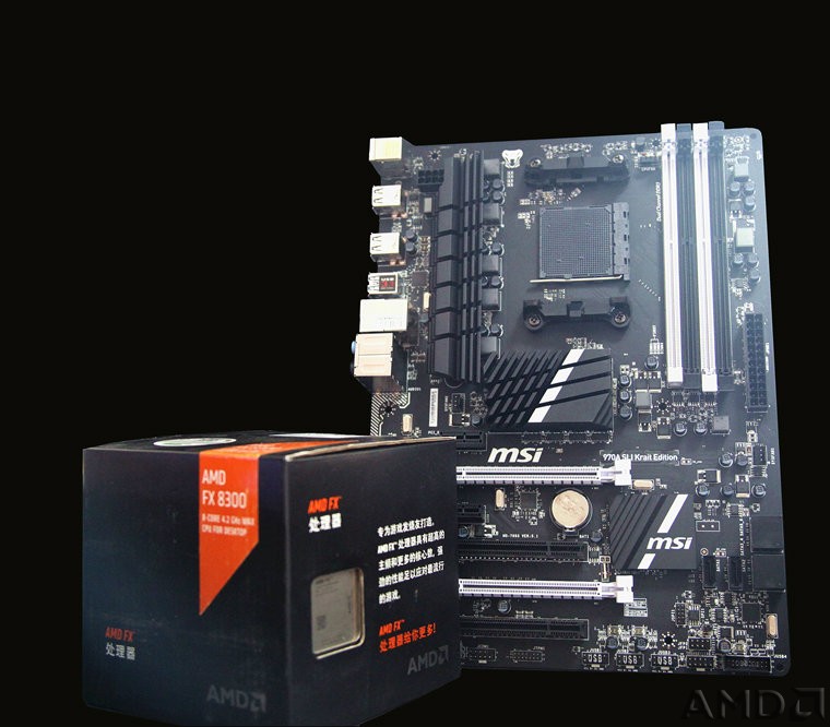 AMD信仰装机方案小试-MSI新970a板银环蛇喧宾夺主